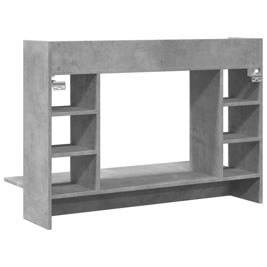 Wall - Mounted Desk Concrete Grey 105x48x75 cm Engineered Wood - Bargainia.com - 8721102813931 - 847971