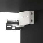 Wall - mounted Shoe Cabinet Black 70x35x38 cm Engineered Wood - Bargainia.com - 