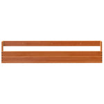 Wall - mounted Shoe Racks 2 pcs Wax Brown 110x8.5x23.5 cm Solid Wood Pine - Bargainia.com - 