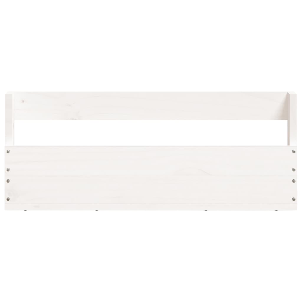 Wall - mounted Shoe Racks 2 pcs White 59x9x23 cm Solid Wood Pine - Bargainia.com - 8720845852900 - 833274
