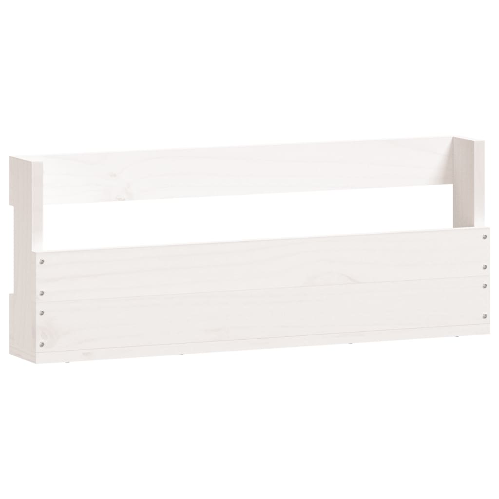 Wall - mounted Shoe Racks 2 pcs White 59x9x23 cm Solid Wood Pine - Bargainia.com - 8720845852900 - 833274