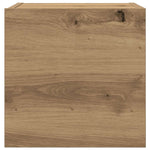 Wall Mounted TV Cabinet Artisan Oak 30.5x30x30 cm - Bargainia.com - 
