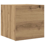 Wall Mounted TV Cabinet Artisan Oak 30.5x30x30 cm - Bargainia.com - 