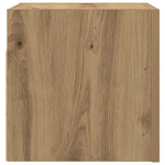 Wall Mounted TV Cabinet Artisan Oak 30.5x30x30 cm - Bargainia.com - 