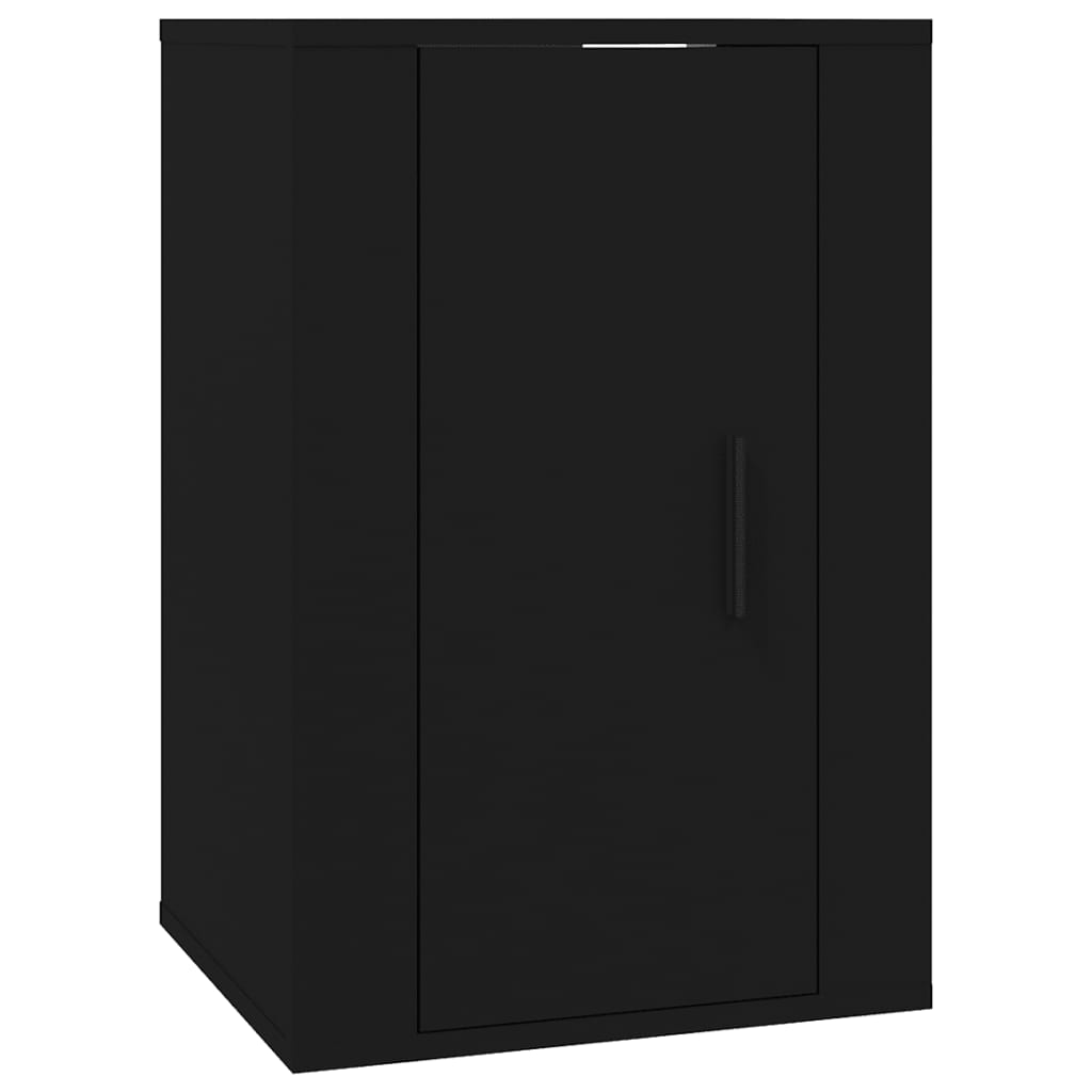 Wall Mounted TV Cabinet Black 40x34.5x60 cm - Bargainia.com - 8720845667672 - 816658