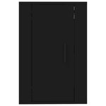 Wall Mounted TV Cabinet Black 40x34.5x60 cm - Bargainia.com - 
