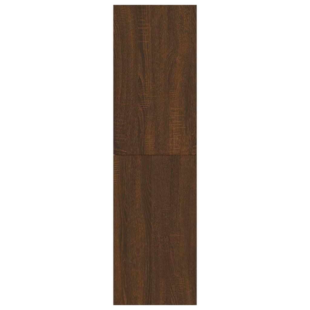 Wall - mounted TV Cabinet Brown Oak 30.5x30x110 cm - Bargainia.com - 8720845737085 - 826680