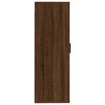 Wall Mounted TV Cabinet Brown Oak 40x34,5x100 cm - Bargainia.com - 