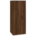 Wall Mounted TV Cabinet Brown Oak 40x34,5x100 cm - Bargainia.com - 