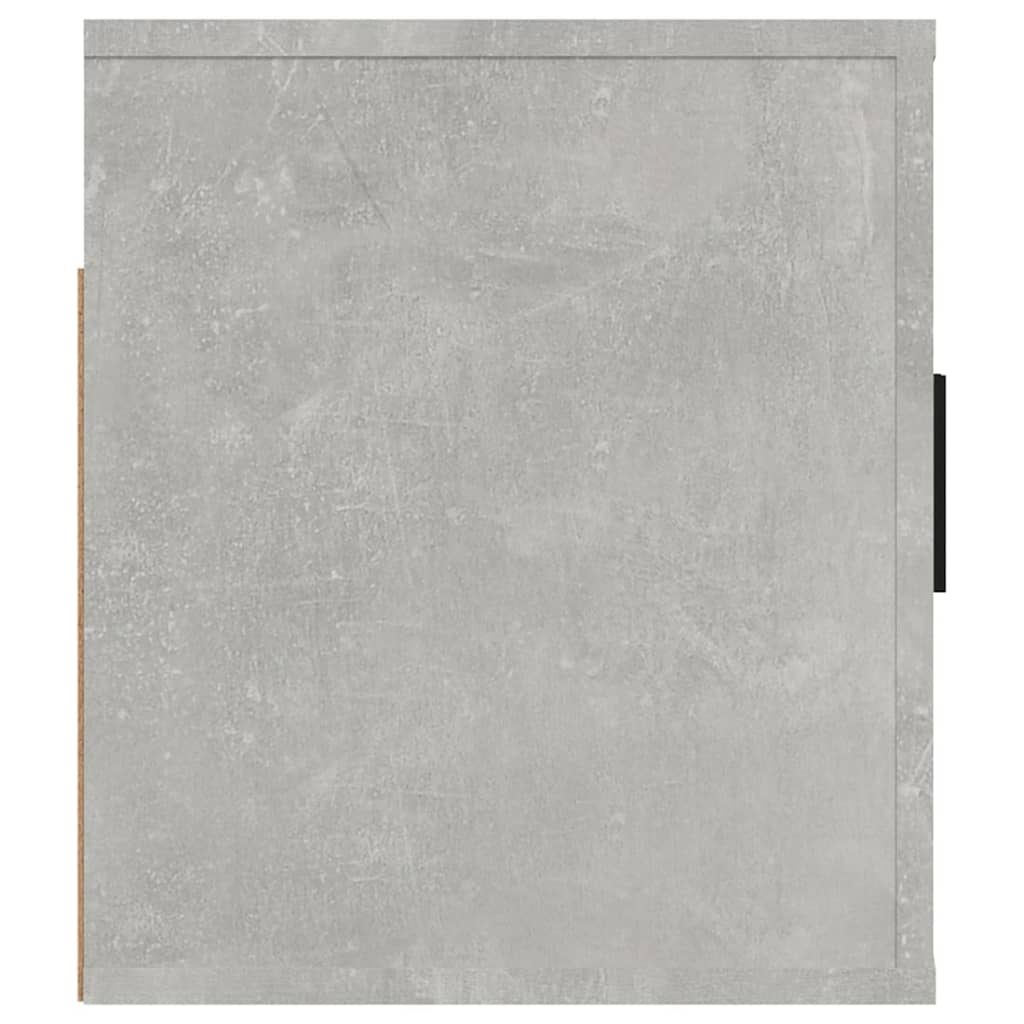 Wall Mounted TV Cabinet Concrete Grey 100x34.5x40 cm - Bargainia.com - 