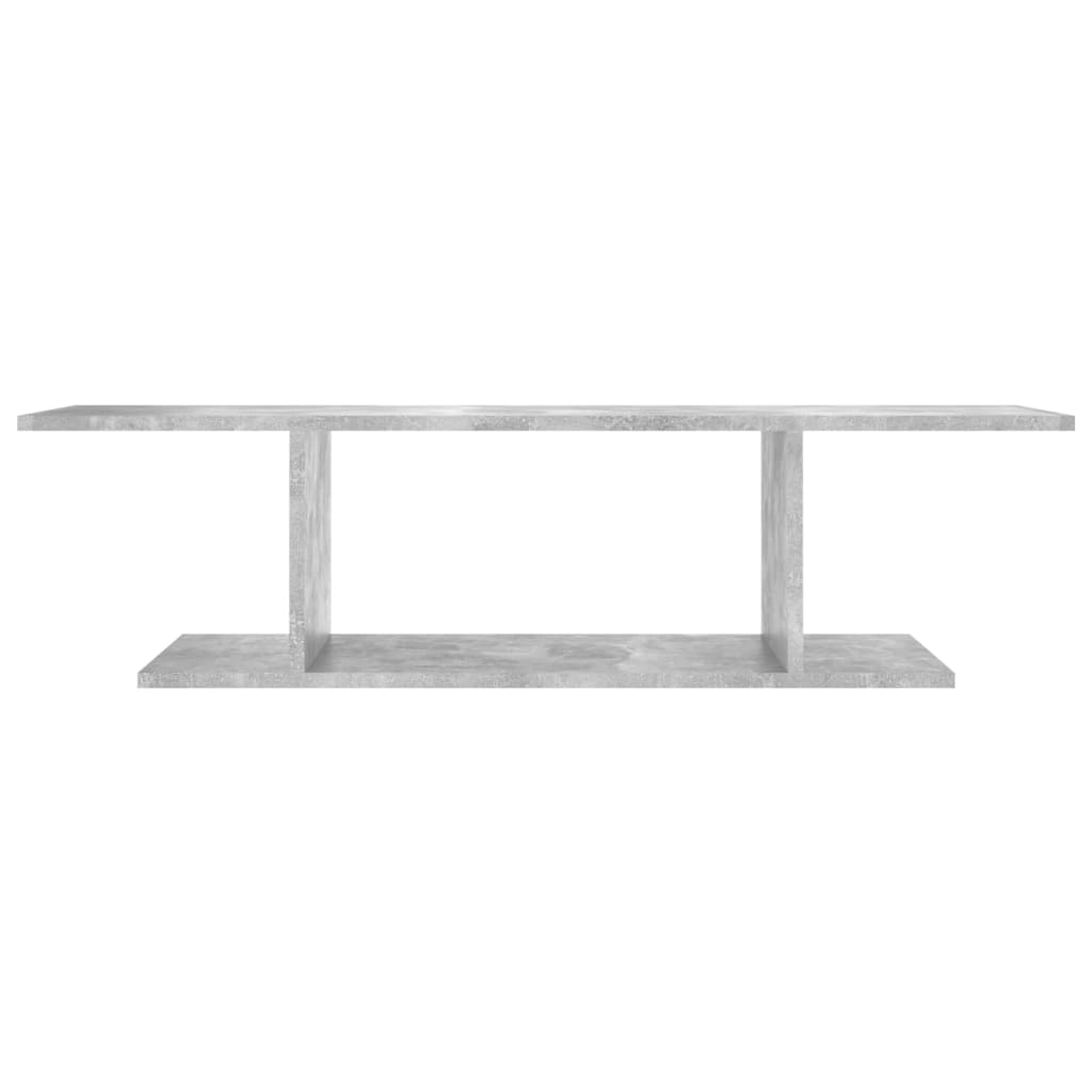 Wall Mounted TV Cabinet Concrete Grey 103x30x26.5 cm - Bargainia.com - 