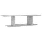 Wall Mounted TV Cabinet Concrete Grey 103x30x26.5 cm - Bargainia.com - 
