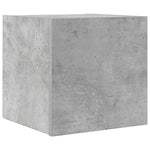 Wall Mounted TV Cabinet Concrete Grey 30.5x30x30 cm - Bargainia.com - 