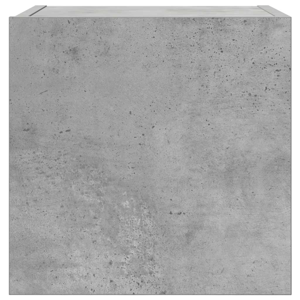 Wall Mounted TV Cabinet Concrete Grey 30.5x30x30 cm - Bargainia.com - 