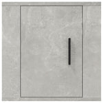 Wall Mounted TV Cabinet Concrete Grey 40x34,5x40 cm - Bargainia.com - 