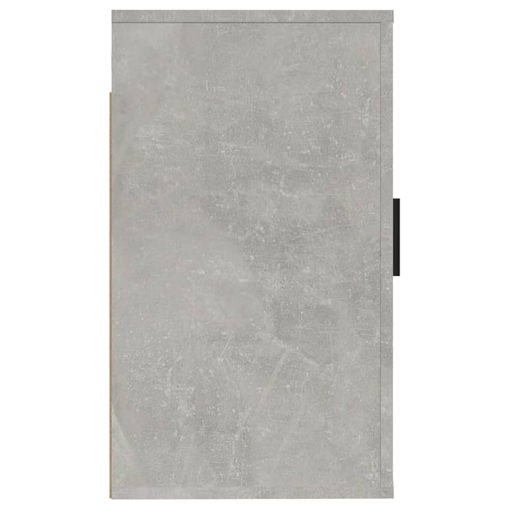 Wall Mounted TV Cabinet Concrete Grey 40x34.5x60 cm - Bargainia.com - 