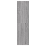 Wall - mounted TV Cabinet Grey Sonoma 30.5x30x110 cm - Bargainia.com - 