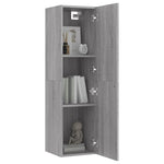 Wall - mounted TV Cabinet Grey Sonoma 30.5x30x110 cm - Bargainia.com - 
