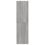 Wall - mounted TV Cabinet Grey Sonoma 30.5x30x110 cm - Bargainia.com - 