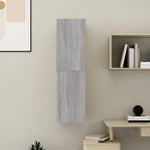 Wall - mounted TV Cabinet Grey Sonoma 30.5x30x110 cm - Bargainia.com - 