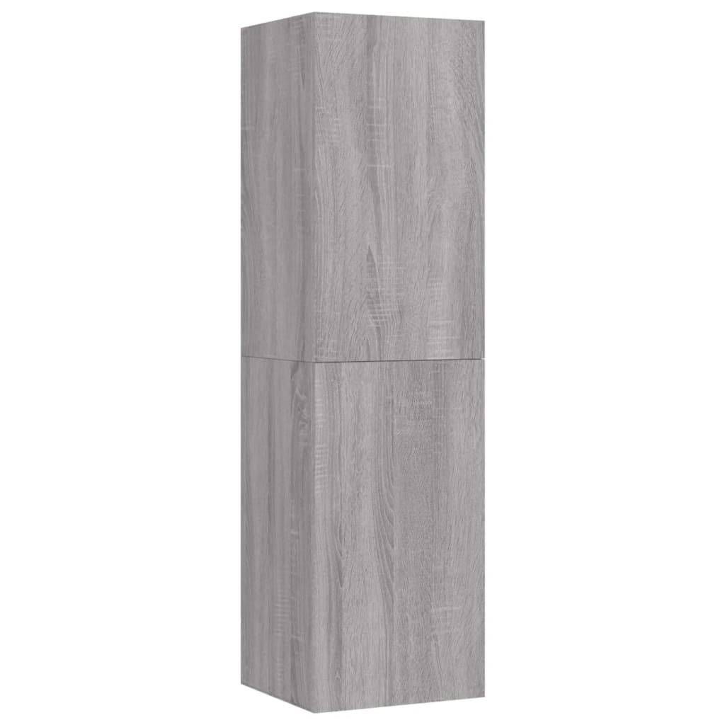 Wall - mounted TV Cabinet Grey Sonoma 30.5x30x110 cm - Bargainia.com - 8720845737061 - 826678
