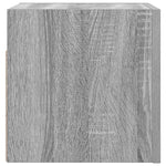 Wall Mounted TV Cabinet Grey Sonoma 30.5x30x30 cm - Bargainia.com - 