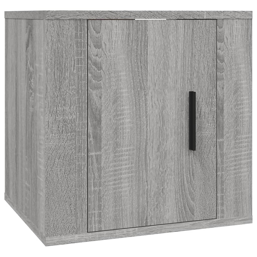 Wall Mounted TV Cabinet Grey Sonoma 40x34,5x40 cm - Bargainia.com - 