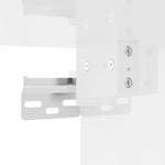 Wall Mounted TV Cabinet High Gloss White 40x34,5x80 cm - Bargainia.com - 