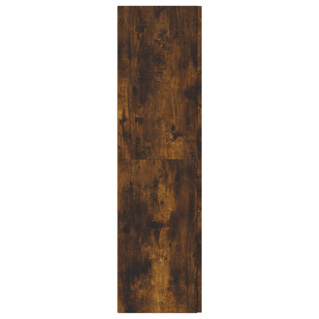 Wall - mounted TV Cabinet Smoked Oak 30.5x30x110 cm - Bargainia.com - 8720845737047 - 826676