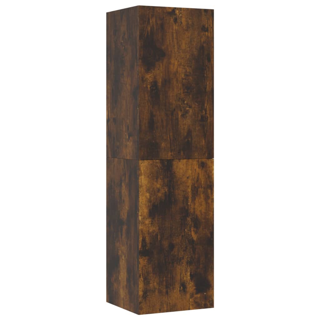 Wall - mounted TV Cabinet Smoked Oak 30.5x30x110 cm - Bargainia.com - 8720845737047 - 826676