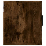 Wall Mounted TV Cabinet Smoked Oak 40x34,5x40 cm - Bargainia.com - 