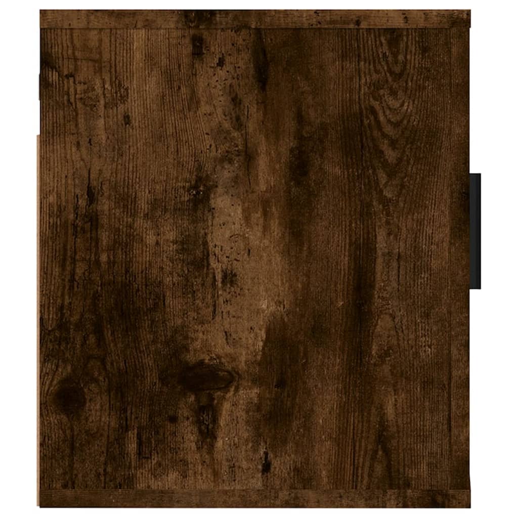 Wall Mounted TV Cabinet Smoked Oak 40x34,5x40 cm - Bargainia.com - 