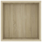 Wall - Mounted TV Cabinet Sonoma Oak 102x35x35 cm Engineered Wood - Bargainia.com - 