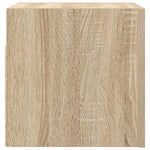 Wall Mounted TV Cabinet Sonoma Oak 30.5x30x30 cm - Bargainia.com - 