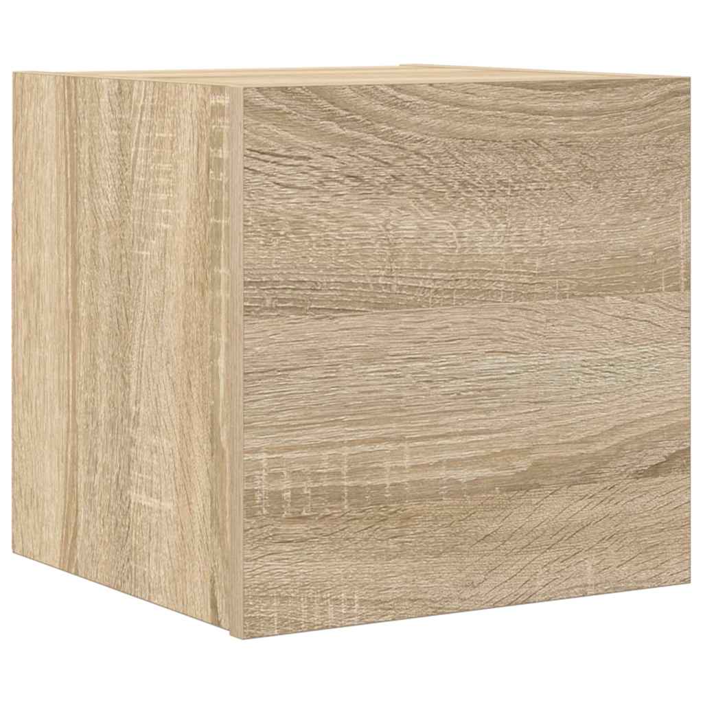 Wall Mounted TV Cabinet Sonoma Oak 30.5x30x30 cm - Bargainia.com - 8720286353349 - 804490