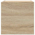 Wall Mounted TV Cabinet Sonoma Oak 30.5x30x30 cm - Bargainia.com - 