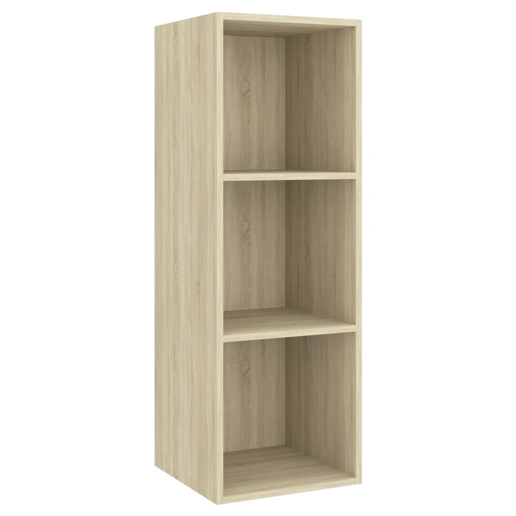 Wall - mounted TV Cabinet Sonoma Oak 37x37x107 cm Engineered Wood - Bargainia.com - 8720286353912 - 805483