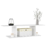 Wall Mounted TV Cabinet White 103x30x26.5 cm - Bargainia.com - 