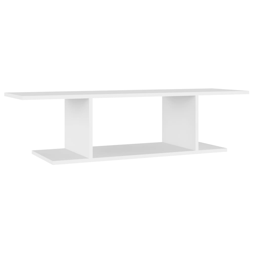 Wall Mounted TV Cabinet White 103x30x26.5 cm - Bargainia.com - 