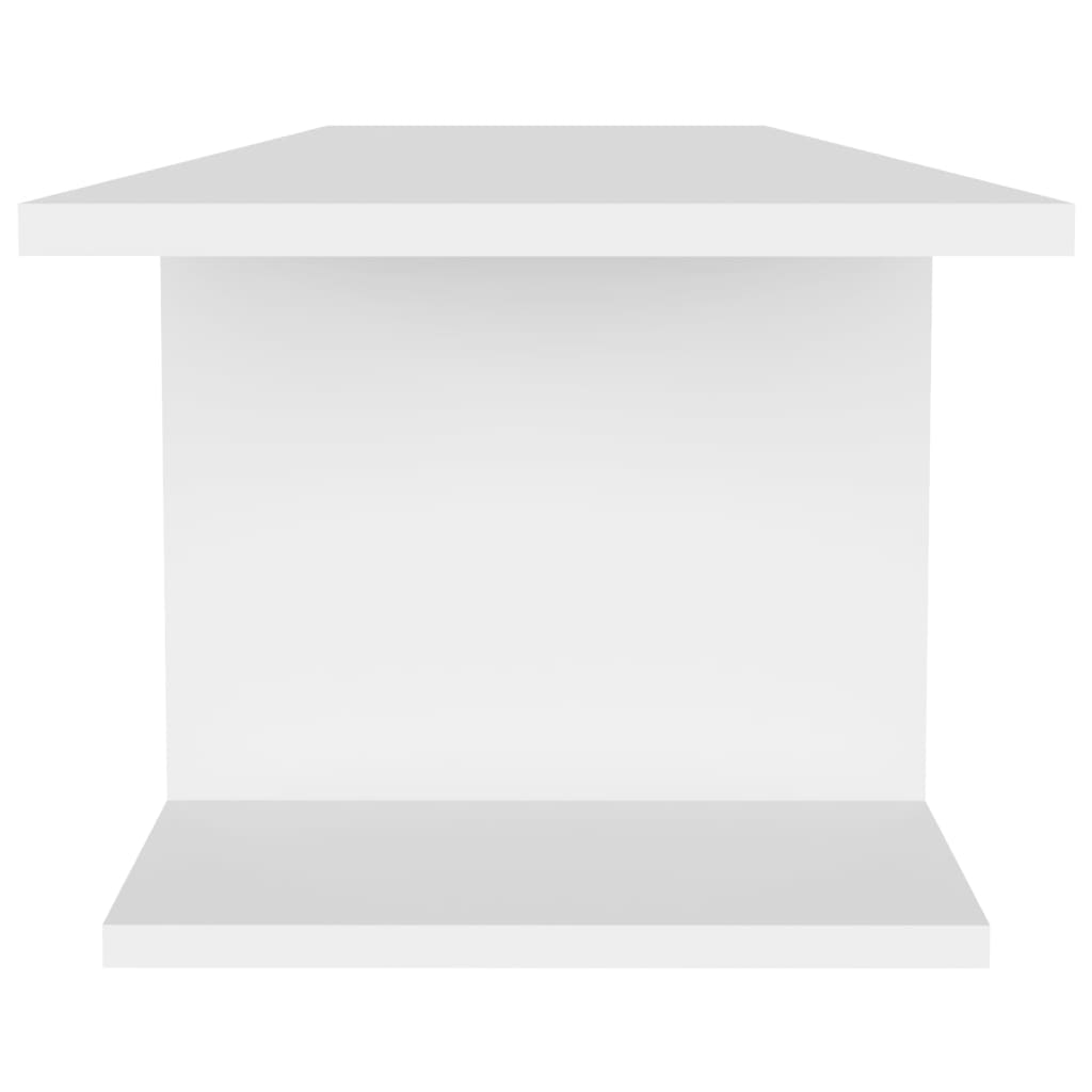 Wall Mounted TV Cabinet White 103x30x26.5 cm - Bargainia.com - 