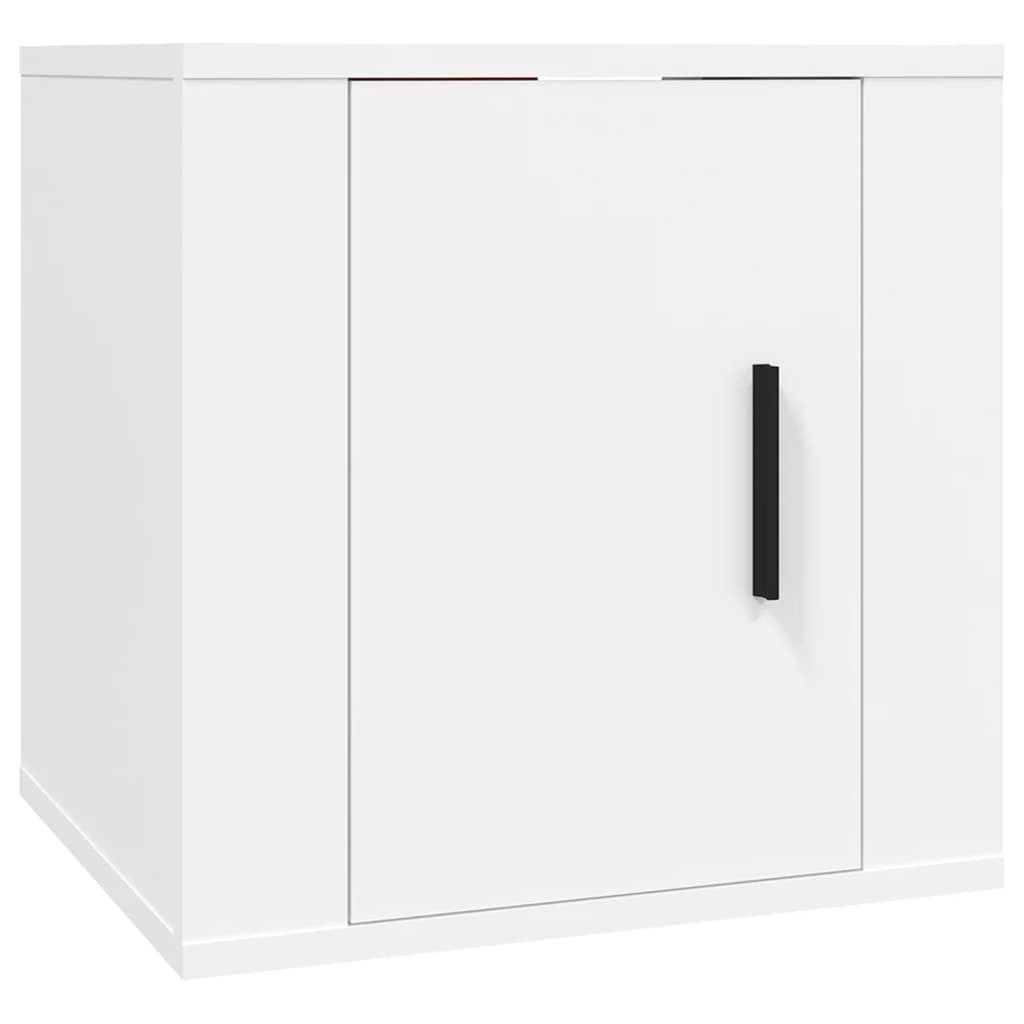 Wall Mounted TV Cabinet White 40x34,5x40 cm - Bargainia.com - 