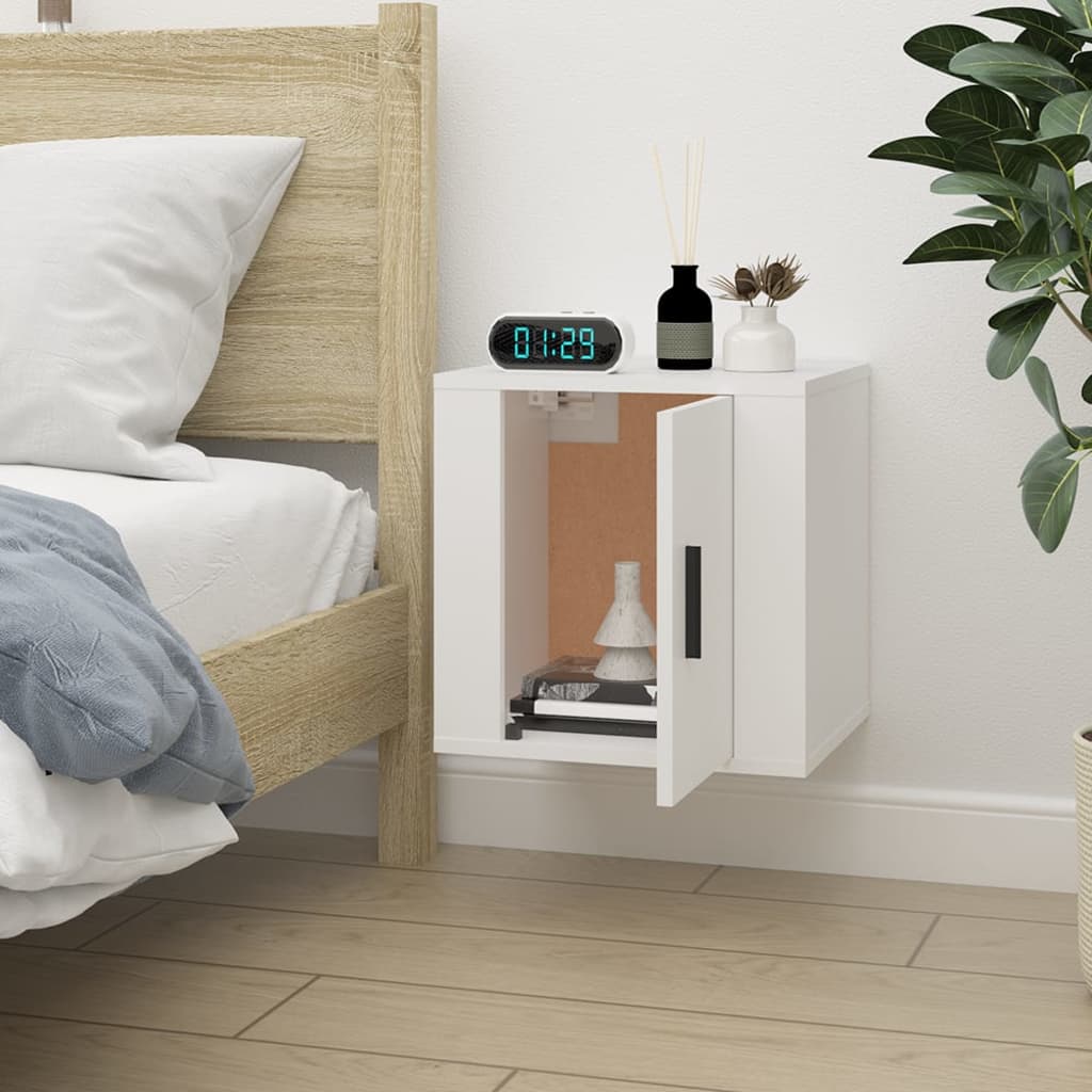 Wall Mounted TV Cabinet White 40x34,5x40 cm - Bargainia.com - 