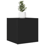 Wall Mounted TV Cabinets 2 pcs Black 30.5x30x30 cm - Bargainia.com - 