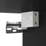 Wall Mounted TV Cabinets 2 pcs Black 40x34.5x40 cm - Bargainia.com - 