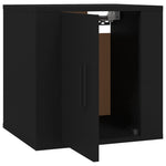 Wall Mounted TV Cabinets 2 pcs Black 40x34.5x40 cm - Bargainia.com - 