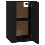 Wall Mounted TV Cabinets 2 pcs Black 40x34.5x60 cm - Bargainia.com - 