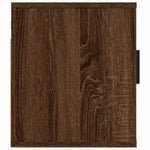 Wall Mounted TV Cabinets 2 pcs Brown Oak 40x34.5x40 cm - Bargainia.com - 
