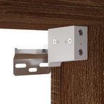 Wall Mounted TV Cabinets 2 pcs Brown Oak 40x34.5x60 cm - Bargainia.com - 