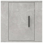 Wall Mounted TV Cabinets 2 pcs Concrete Grey 40x34.5x40 cm - Bargainia.com - 