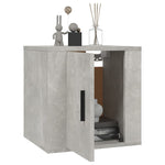 Wall Mounted TV Cabinets 2 pcs Concrete Grey 40x34.5x40 cm - Bargainia.com - 